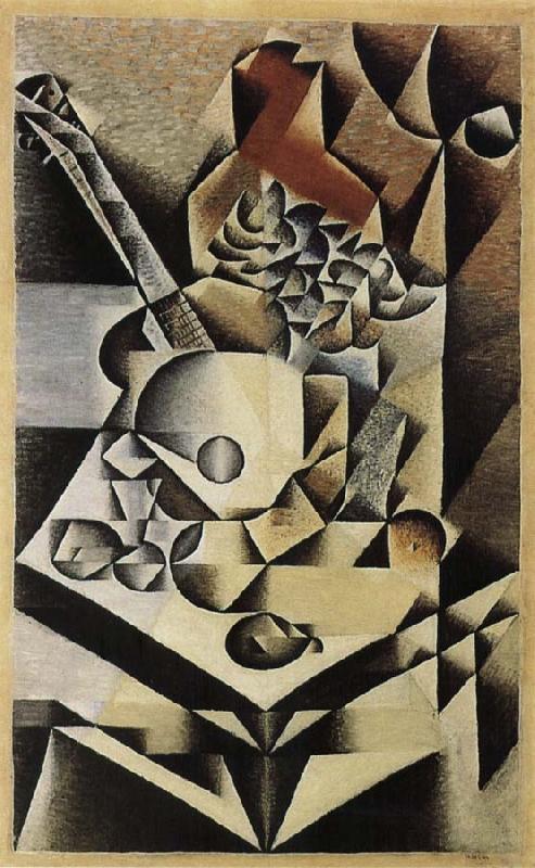 Juan Gris Flower and Guitar Germany oil painting art